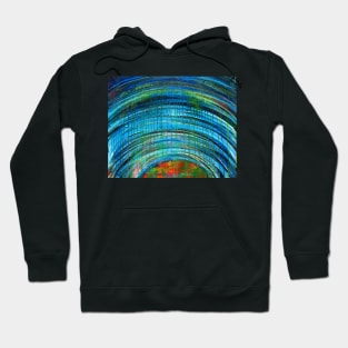 After the Rain. 2017. Original Activated Art by Mellie Test. Hoodie